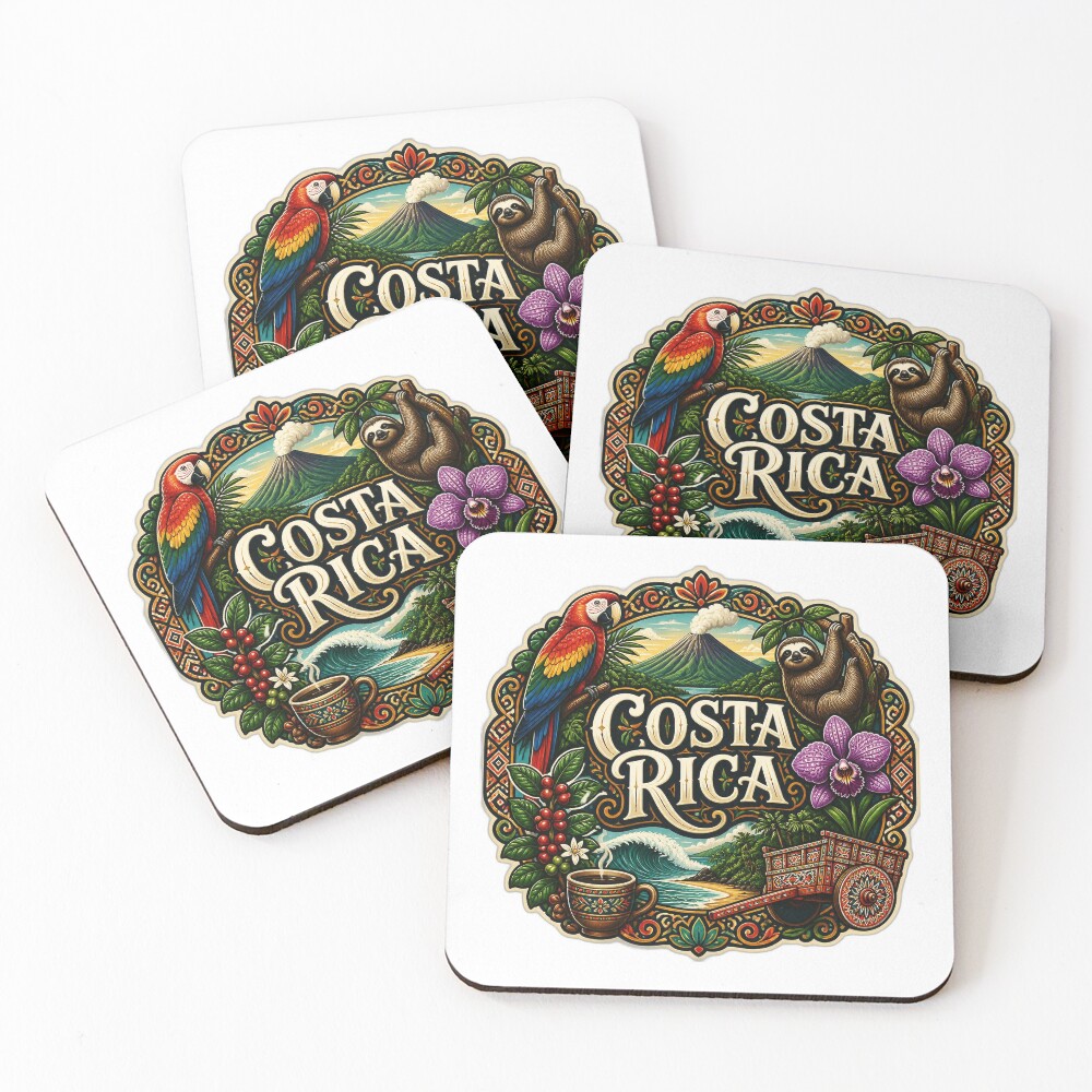 Item preview, Coasters (Set of 4) designed and sold by FunFitsFactory.