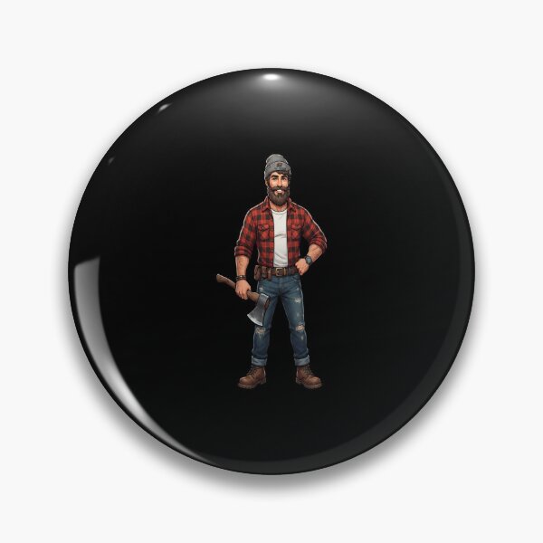 Item preview, Lumberjack with Axe designed and sold by MarceloBozzano.