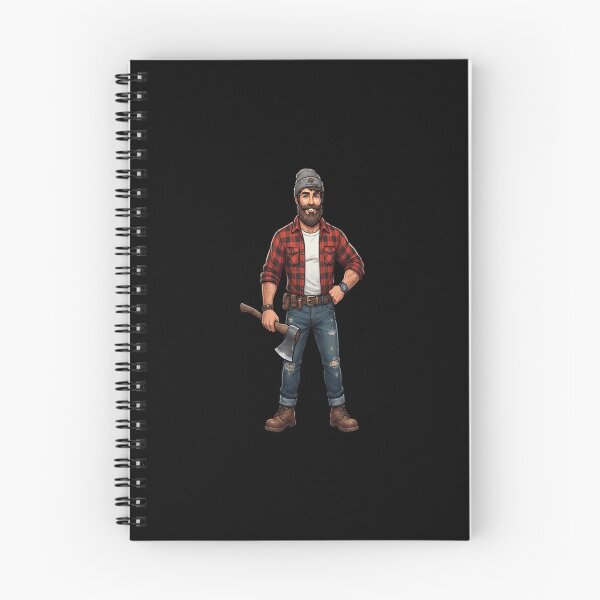 Item preview, Lumberjack with Axe designed and sold by MarceloBozzano.