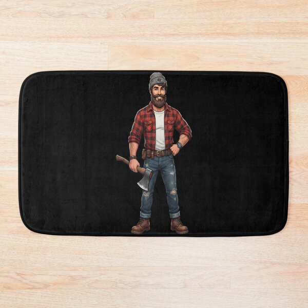Item preview, Lumberjack with Axe designed and sold by MarceloBozzano.