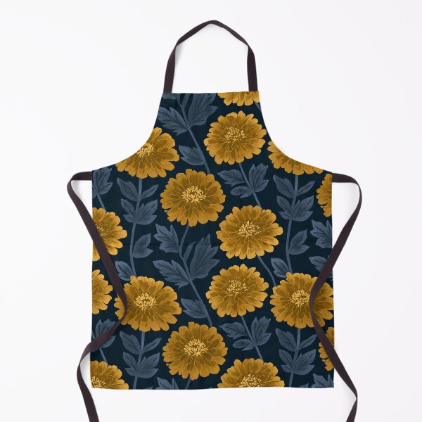 Item preview, Flourishing Zinnia Print - Flower Bouquet Pattern - Anniversary Gifts For Mom designed and sold by RoyalStarsPatts.