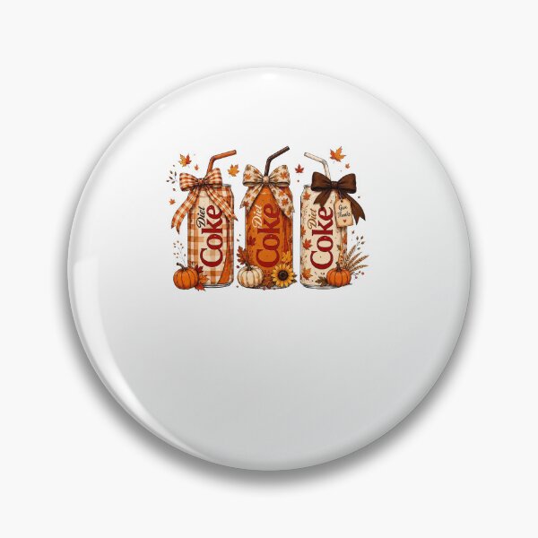 Item preview, Vintage Fall Coke Bottles Autumn Pumpkin Floral Rustic designed and sold by ViniBall.