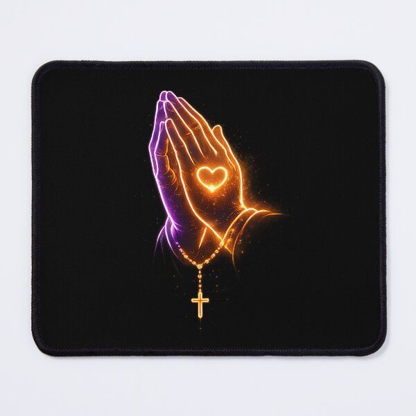 Item preview, Praying Hands with Cross | Faith Hope Love | Christian PNG designed and sold by Moonveil_Studio.
