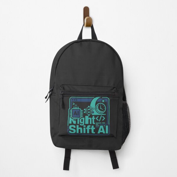 Item preview, Night Shift AI Funny Developer Gift Coding Automation Humor Design designed and sold by Ixnor.