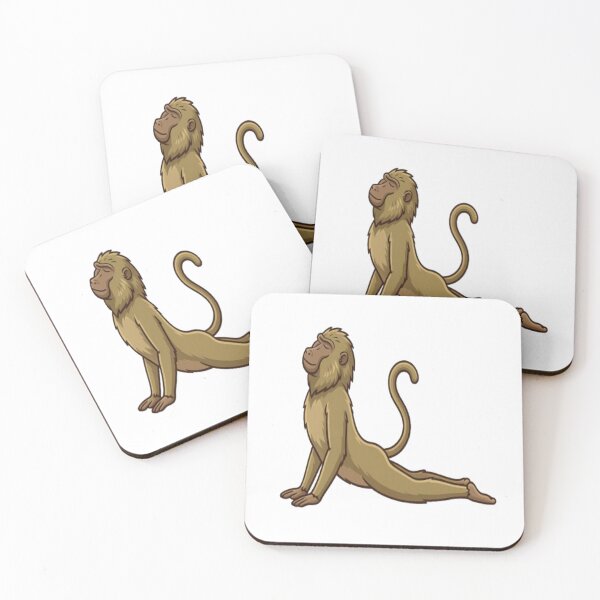 Item preview, Baboon Cobra Pose Spine Flexibility Stretch designed and sold by moTshiTshi.