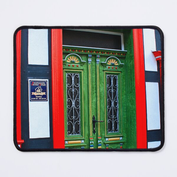 Item preview, Antique green door colorful fine art photograph wall art designed and sold by Jéanpaul Ferro.