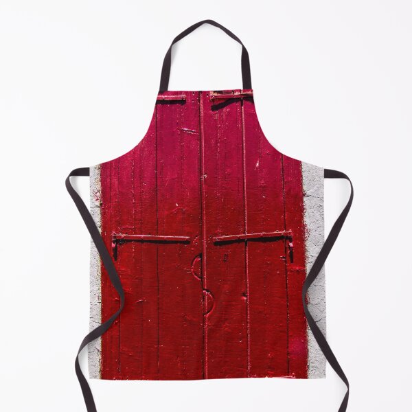 Item preview, Antique European red door color fine art photograph wall art designed and sold by Jéanpaul Ferro.