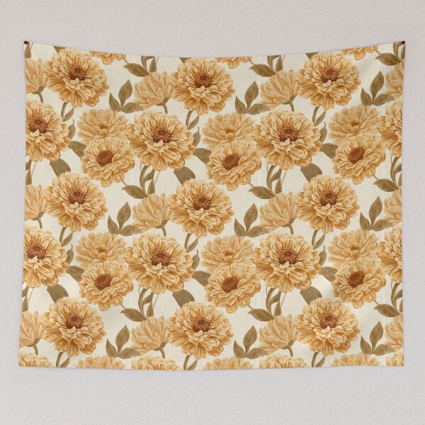 Item preview, Cute Zinnia Flower - Hawaiian Flower Pattern - Anniversary Gifts For Wife designed and sold by RoyalStarsPatts.