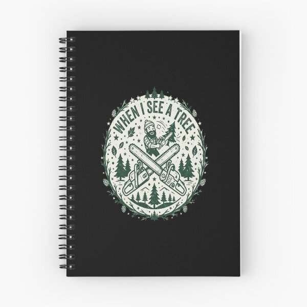 Item preview, Funny Lumberjack Chainsaw Quote – Wait I See designed and sold by MarceloBozzano.