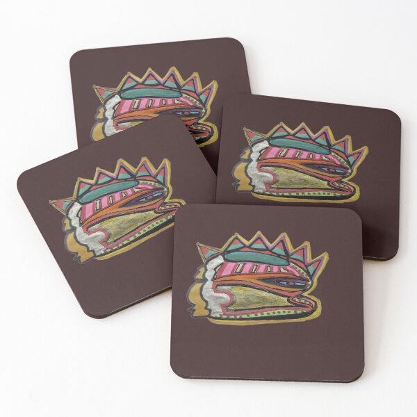 Item preview, Mayan Zodiac - Imix Crocodile Burgundy View designed and sold by energyoflove333.