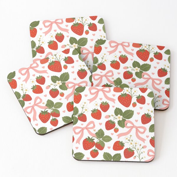 Item preview, Strawberries Coquette  designed and sold by evavv-studio.