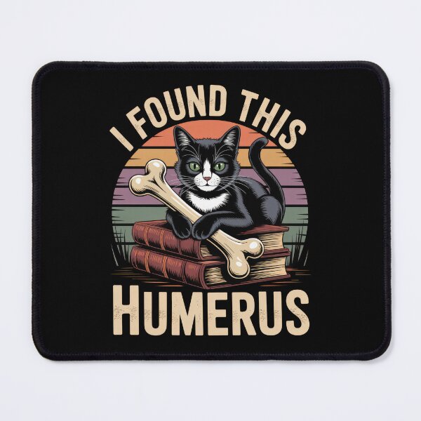 Item preview, I Found This Humerus Halloween Cat Humorous Saying Funny designed and sold by borutawear.