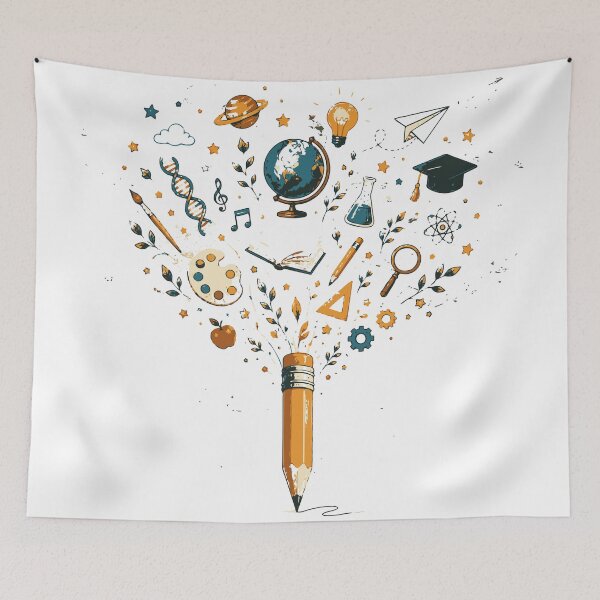 Item preview, Pencil of Possibilities T-Shirt & Sticker | Inspirational Back to School Illustration | Teacher Gift designed and sold by Sunday.Supply.