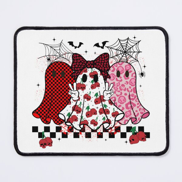 Item preview, Skull Cherry Ghosts Spooky Cute Grunge Y2K Halloween Trio designed and sold by Alluka Brand.