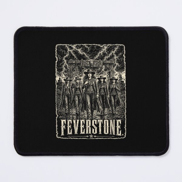 Item preview, Feverstone Vintage Western Outlaw Gothic Horror Illustration designed and sold by ViniBall.