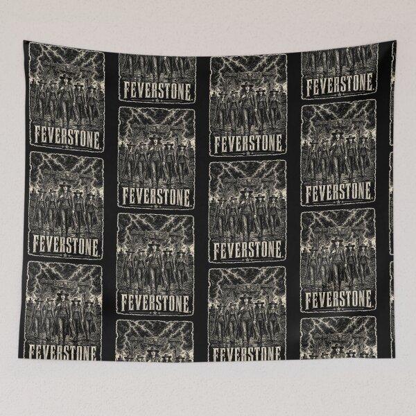 Item preview, Feverstone Vintage Western Outlaw Gothic Horror Illustration designed and sold by ViniBall.