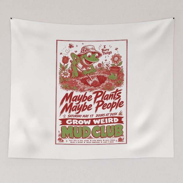 Item preview, Urban Gardening Grow Mud Club Maybe Plants designed and sold by LuminOrb.