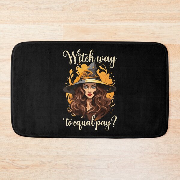 Item preview, Witch Way to Equal Pay? - Bold Feminist Halloween Witch I designed and sold by Lemon Pepper.