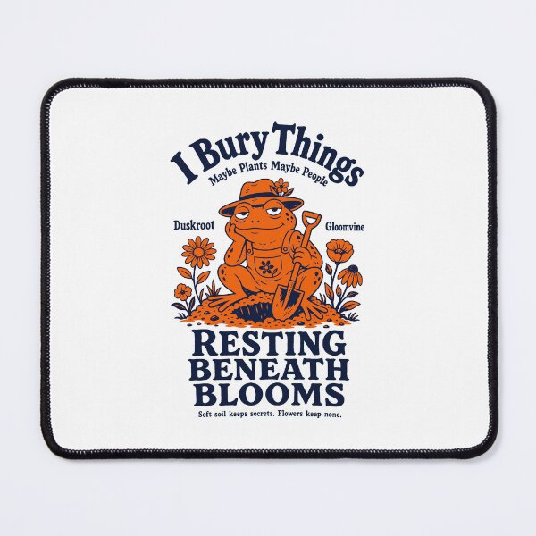 Item preview, Urban Gardening I Bury Things Resting designed and sold by LuminOrb.