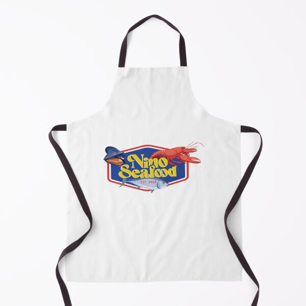 Item preview, Nino Seafood Est 2008 Lobster Fish & Mussel Logo designed and sold by Rebeccasio.