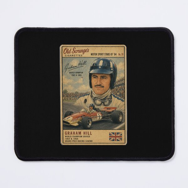 Item preview, Graham Hill - Trading Card designed and sold by halibutgoatramb.