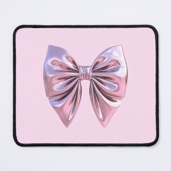 Item preview, Chrome Pink Coquette Bow Illustration designed and sold by jianina-alondra.
