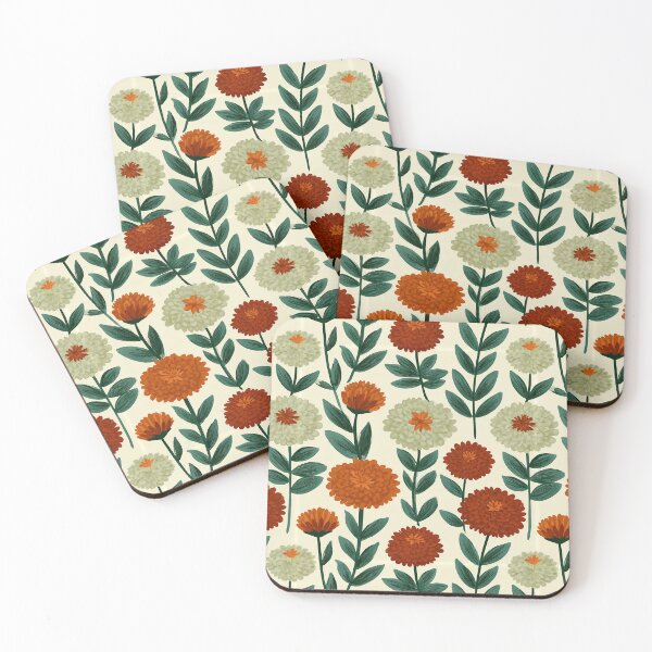 Item preview, Ornamental Zinnia Texture  - Flower Bouquet Pattern - Baptism Gifts designed and sold by RoyalStarsPatts.