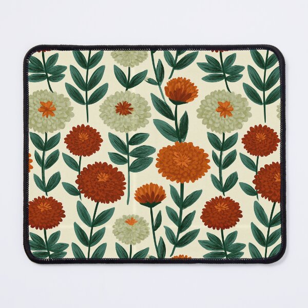 Item preview, Ornamental Zinnia Texture - Flower Bouquet Pattern - Baptism Gifts designed and sold by RoyalStarsPatts.