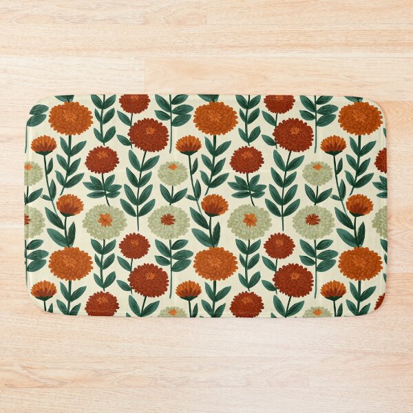 Item preview, Ornamental Zinnia Texture  - Flower Bouquet Pattern - Baptism Gifts designed and sold by RoyalStarsPatts.