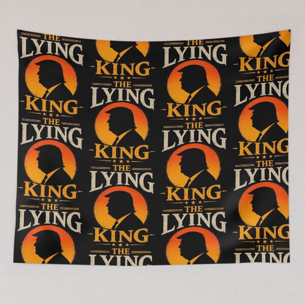 Item preview, The Lying King Political Protest Vintage Silhouette Design designed and sold by ostenlee.
