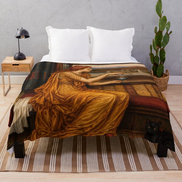 Item preview, The Love Potion by Evelyn De Morgan Vintage Pre-Raphaelite Wall Art for Romantic Home Decor designed and sold by RickE.