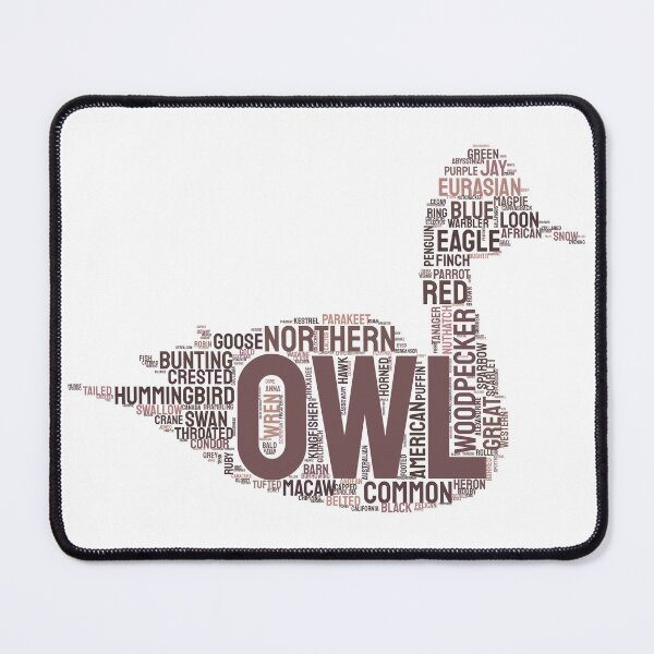 Item preview, Ultimate Duck Lover Species Silhouette Word Art designed and sold by AyfuDesigns.