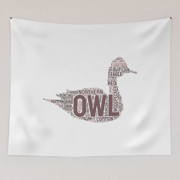 Item preview, Ultimate Duck Lover Species Silhouette Word Art designed and sold by AyfuDesigns.