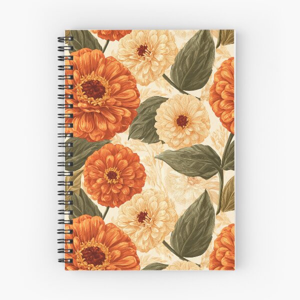 Item preview, Vibrant Zinnia Texture  - Birth Flower Pattern - Best Friend Gifts designed and sold by RoyalStarsPatts.
