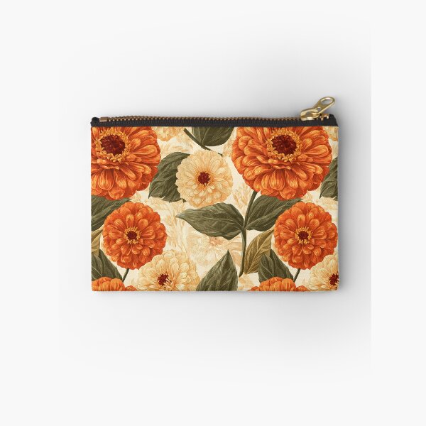 Item preview, Vibrant Zinnia Texture  - Birth Flower Pattern - Best Friend Gifts designed and sold by RoyalStarsPatts.