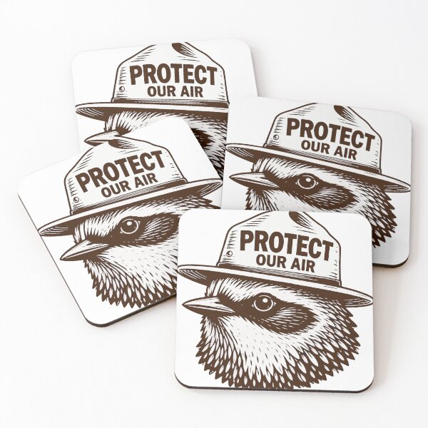Item preview, Protect Air Owl designed and sold by KingOfRockk.