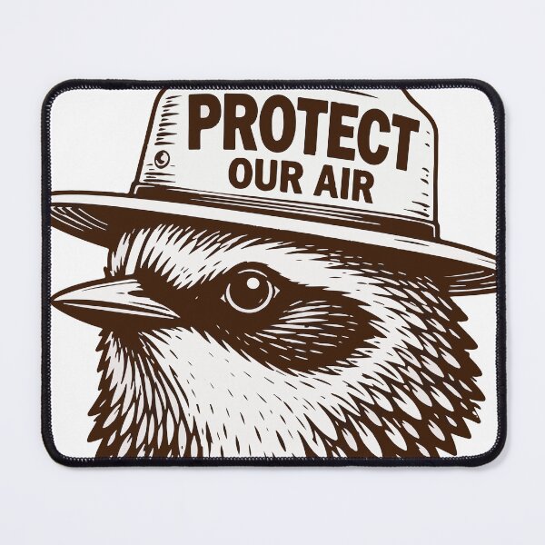 Item preview, Protect Air Owl designed and sold by KingOfRockk.
