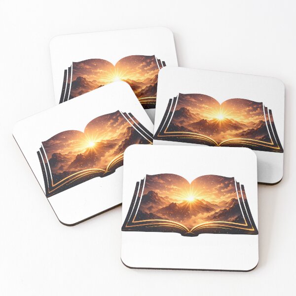 Item preview, Open Book Mountain Sunrise | Knowledge Journey | Inspirational Education Design designed and sold by Moss & Mellow.