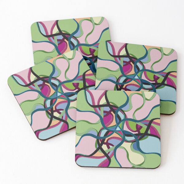 Item preview, Pastel Tangle designed and sold by Artshop Marjolein.
