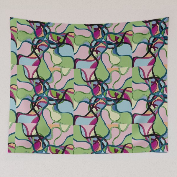 Item preview, Pastel Tangle designed and sold by Artshop Marjolein.
