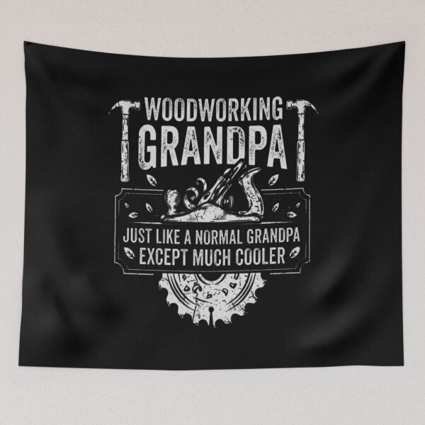 Item preview, Funny Woodworking Grandpa Carpenter Woodworker designed and sold by MarceloBozzano.