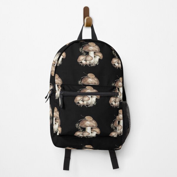 Item preview, Watercolor Mushroom Botanical Dark Cottagecore Seamless Pattern designed and sold by Jyoti Digital Artist.