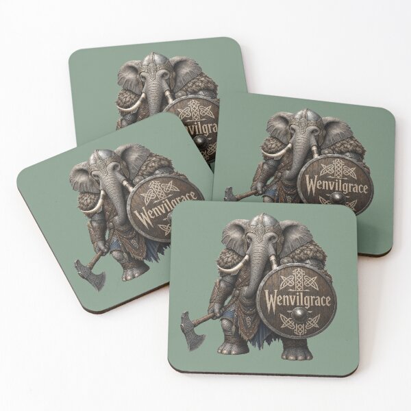 Item preview, Copy of Viking Elephant Warrior Gift designed and sold by Wenvilgrace.
