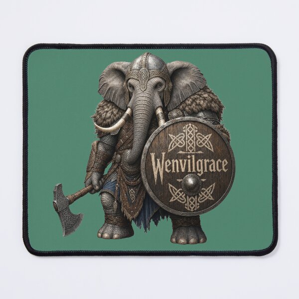 Item preview, Copy of Viking Elephant Warrior Gift designed and sold by Wenvilgrace.