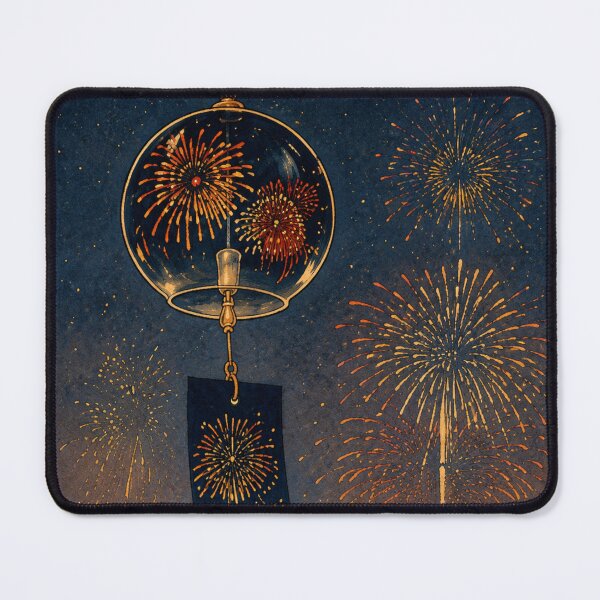 Item preview, Fireworks Wind Chime Night designed and sold by Silent Japan Studio.