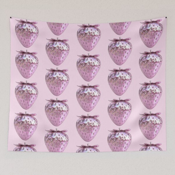 Item preview, Glossy Pink Strawberry Charm designed and sold by jianina-alondra.