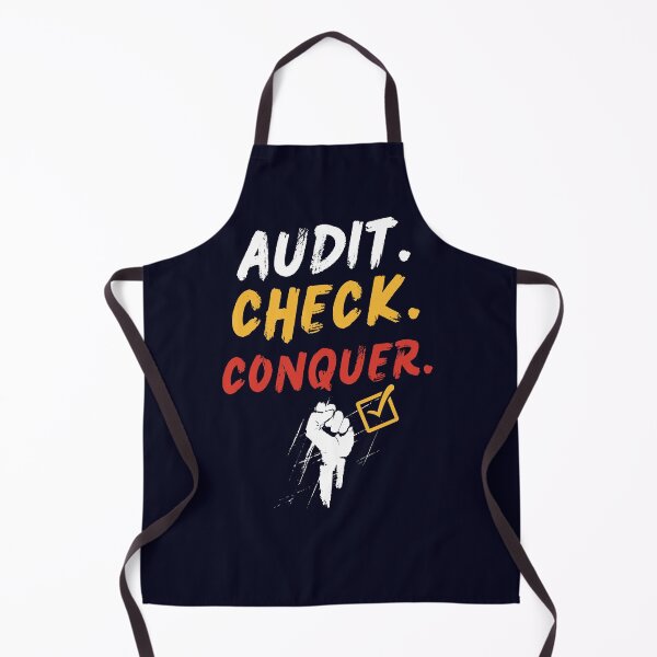 Item preview, Audit Check Conquer | Auditor Motivation Typography | CPA & Accounting Career Design designed and sold by FCA SIR MERCH .