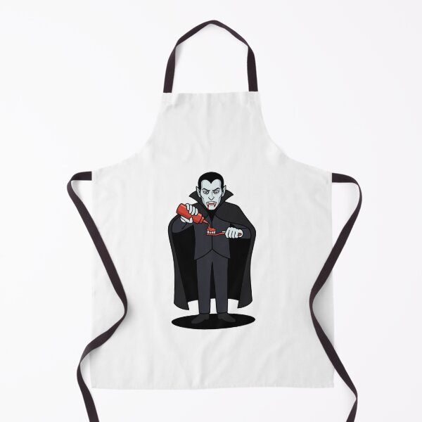 Item preview, Vampire Brushing Fangs With Ketchup Toothpaste designed and sold by Rare By Hero.