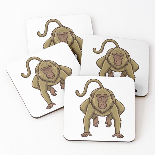 Item preview, Baboon Frog Stand Balance Crow Hold designed and sold by moTshiTshi.