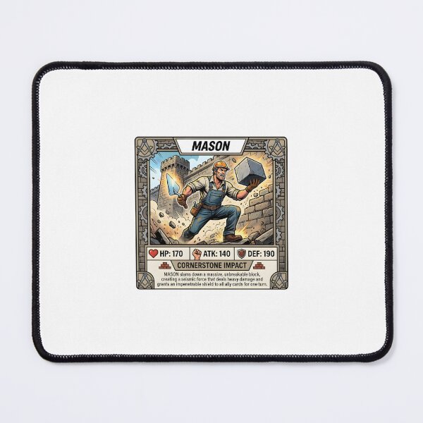 Item preview, Mason Hero Trading Card designed and sold by DeerHouse.